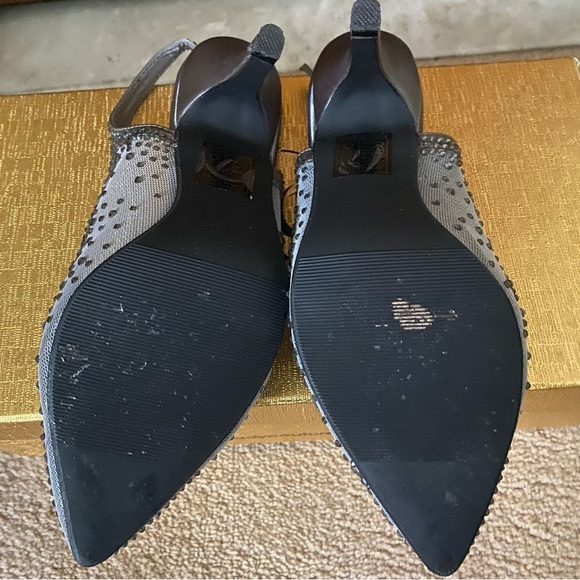 Lady Couture Pewter Heels - Picture 9 of 11